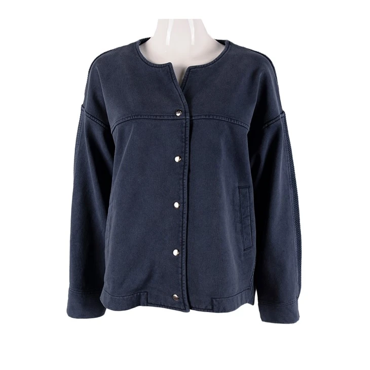 Millstone Round Neck Cardigan With Button